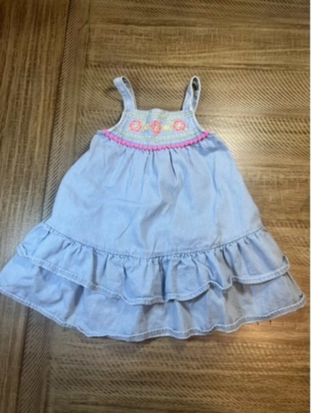 Jumping Beans Girls 2T denim dress